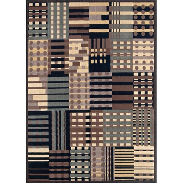 Nourison Nourison 18394 Modesto Area Rug Collection Gry 7 ft 10 in. X10 ft 6 in. Rectangle 99446183941